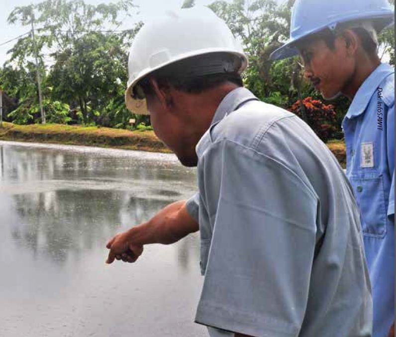 INFO CWE - PENGARUH VOLUME LIMBAH CAIR PABRIK KELAPA SAWIT (LCPKS) TERHADAP TOTAL SUSPENDED SOLID