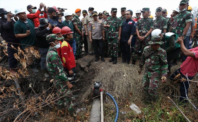 Kebakaran Lahan Dominan Diluar Perkebunan Kelapa Sawit dan HTI